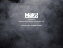 Tablet Screenshot of maks.be